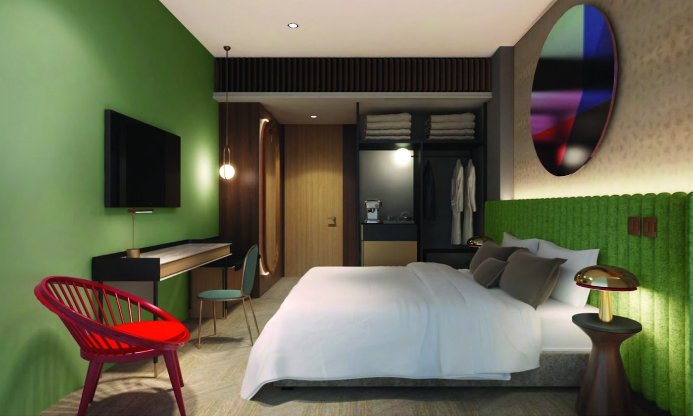 Hotel 1936 features 50 designer rooms with Art Deco features