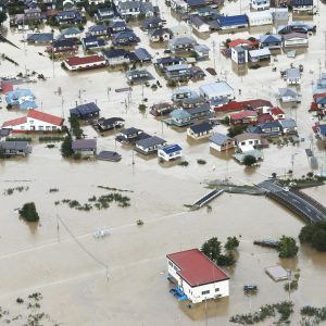 Aftermath of Super Typhoon Hagibis in Japan 024