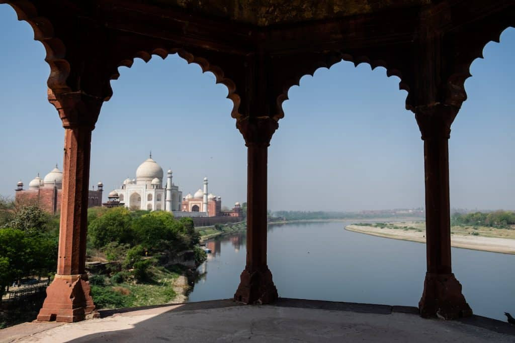 Taj Mahal views from 'secret Taj' walk with Ekaa