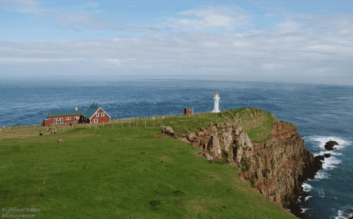Viðareiði village in the Northern Isles