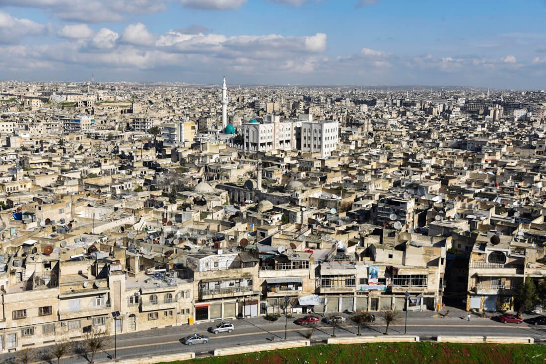 Aleppo city landscape