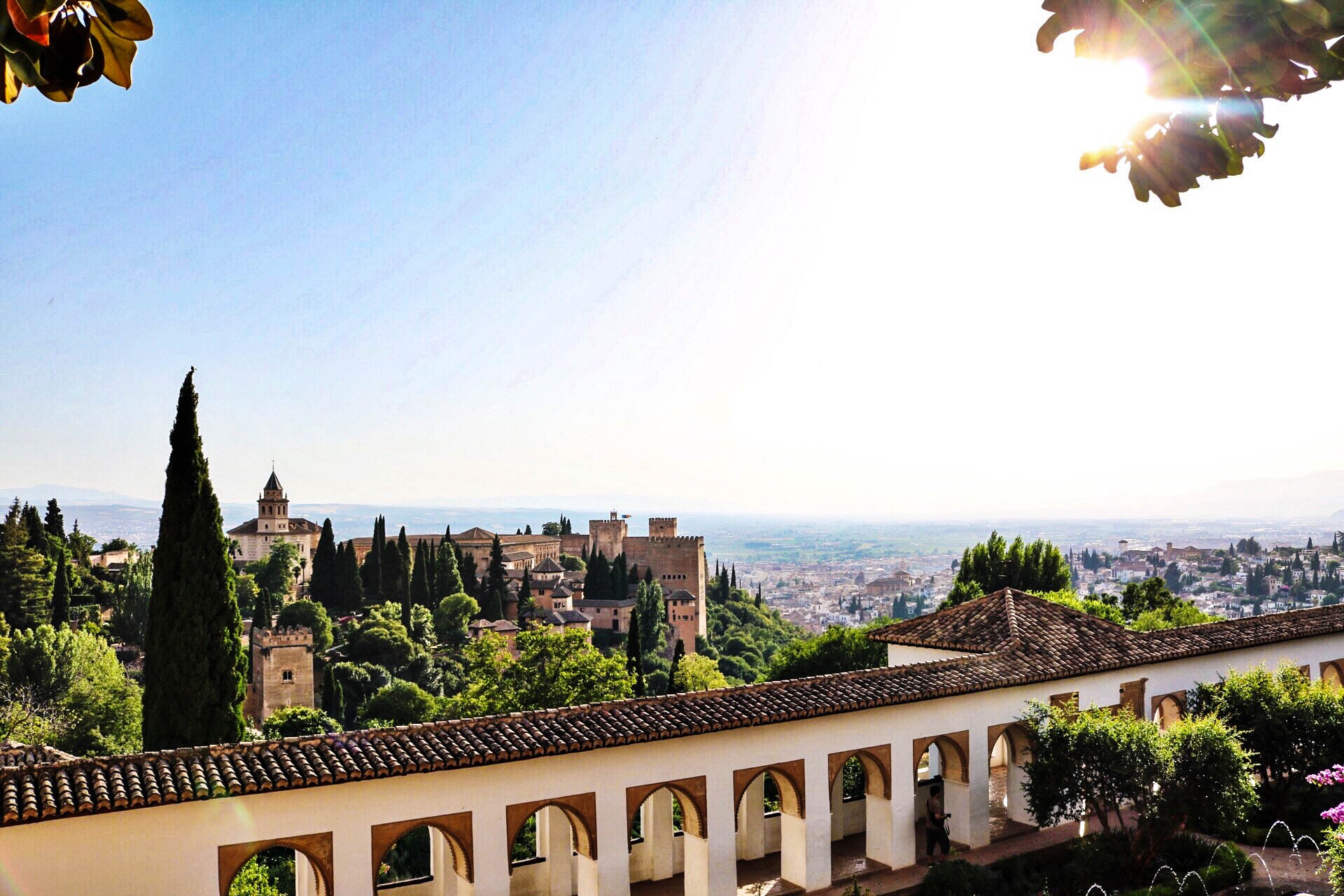 Alhambra Garden Granada Spain