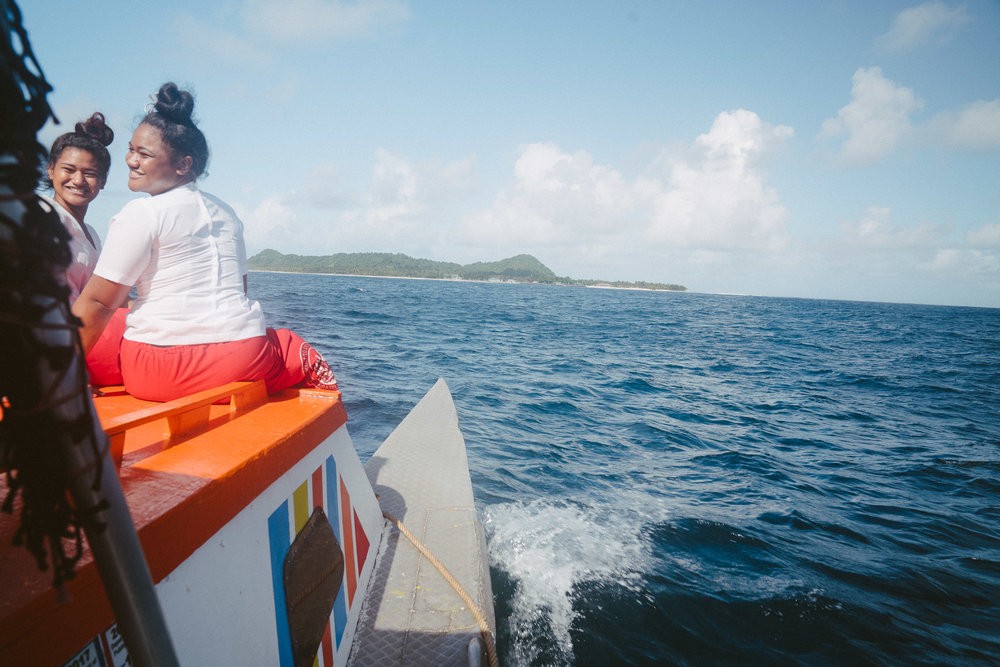 Aunu'u Island's lush landscape