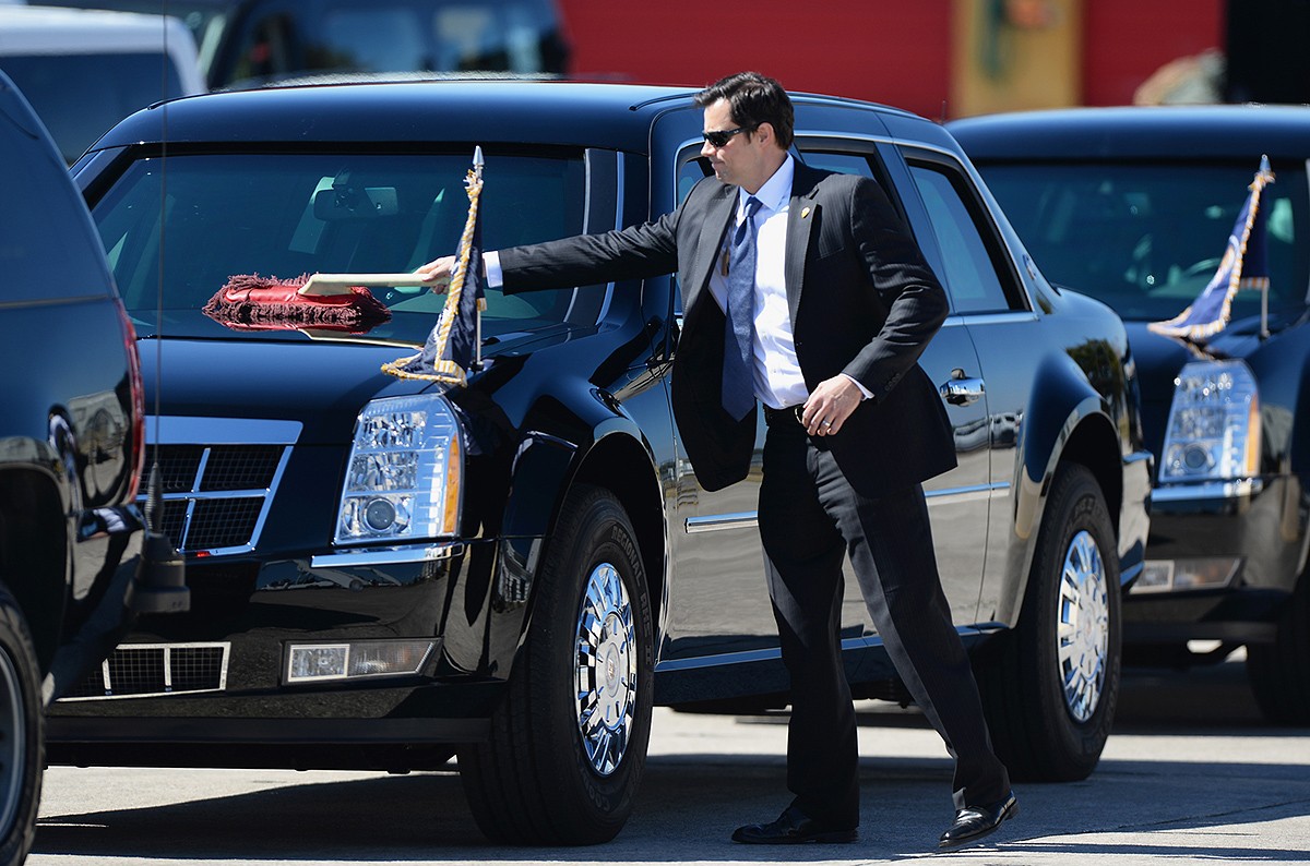 Secret Service Agent Dusts off The Beast
