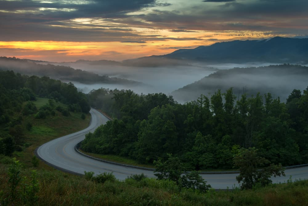 The Majestic Appalachian Mountains in Kentucky