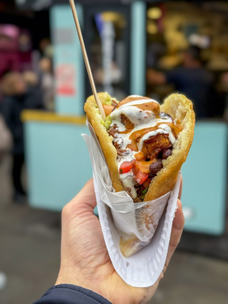Arepas from Camden Market