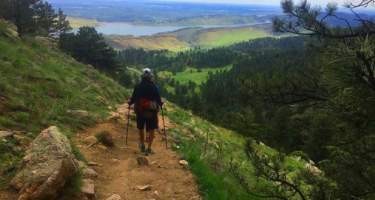 Hiking the trails of Northern Colorado, photo by Richard Haro
