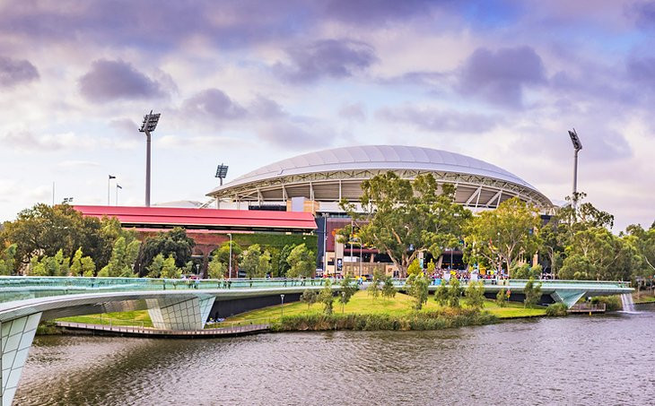 Historic Adelaide Oval, a renowned sporting venue