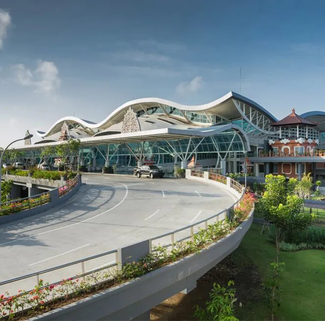 Bali International Airport Entrance
