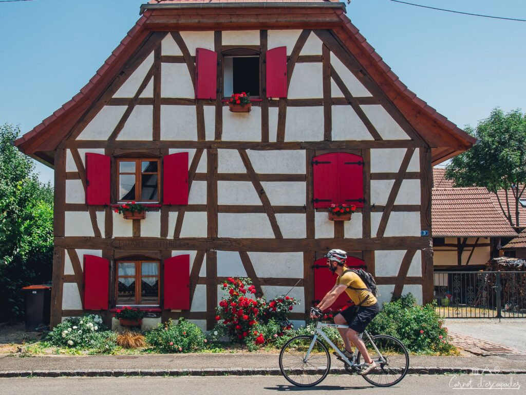 Ballersdorf bike shop in Alsace, France