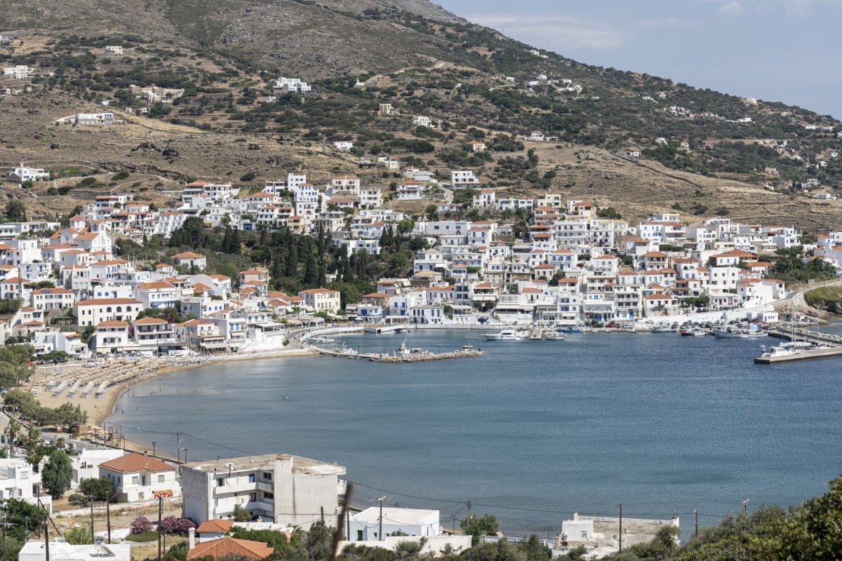 Gavrio Port, Andros Island Greece