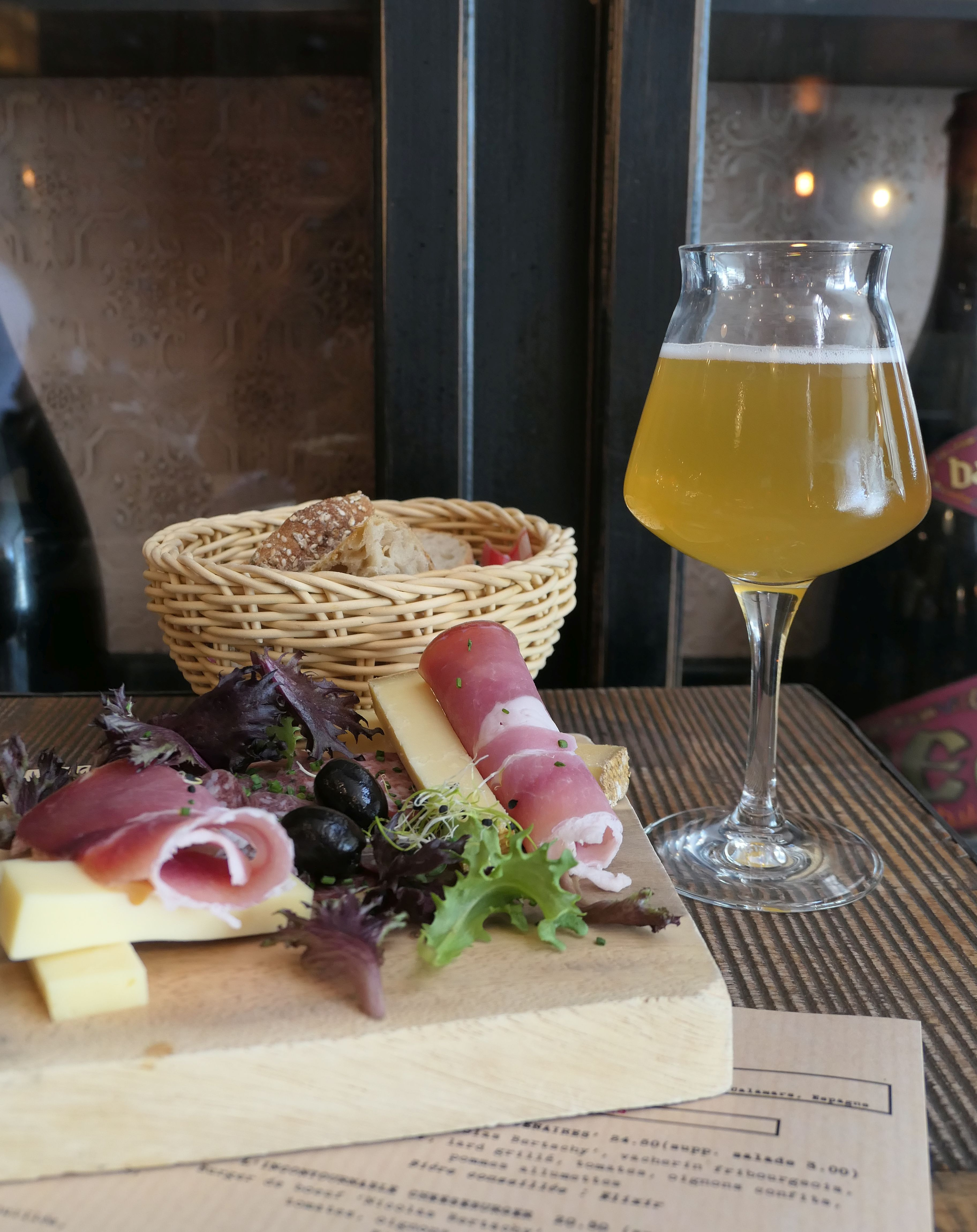 Beer and Cheese pairing in Fribourg Switzerland