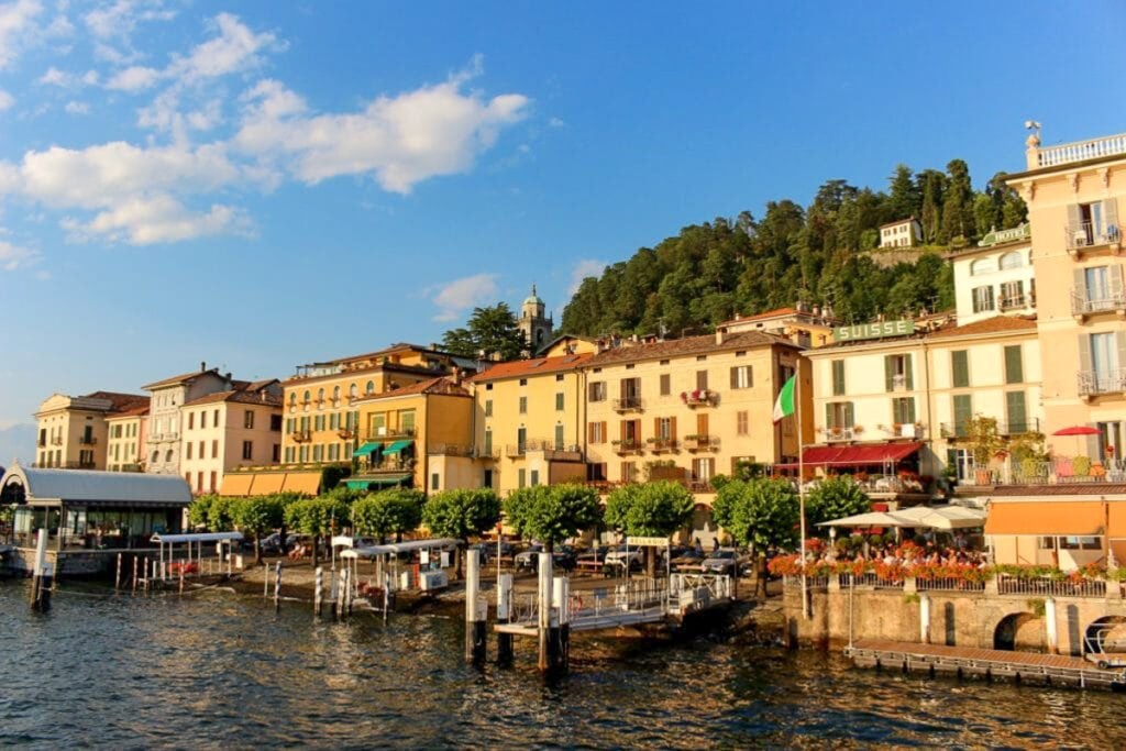 Bellagio village from the ferry