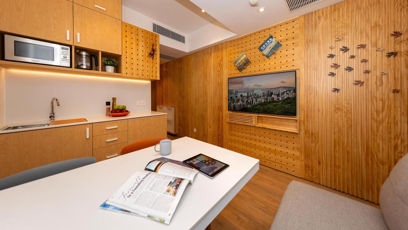 Shama Hub Metro South offers studio, one- and two-bedroom rooms