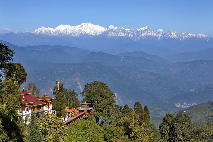 Bhutia Busty Monastery in Darjeeling India