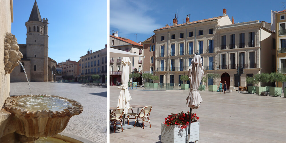 Place de la Madeleine in Béziers