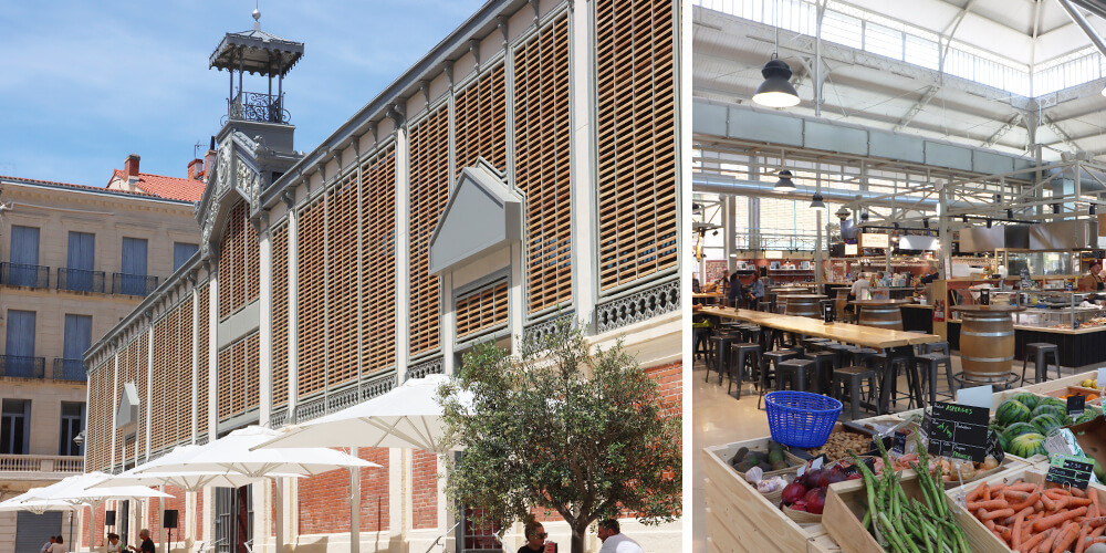 Les Halles Market in Béziers