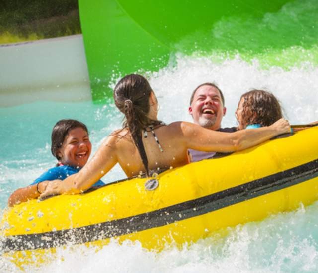 Big Kahuna Water Slide, Alt Text Six Flags Splashtown Attractions