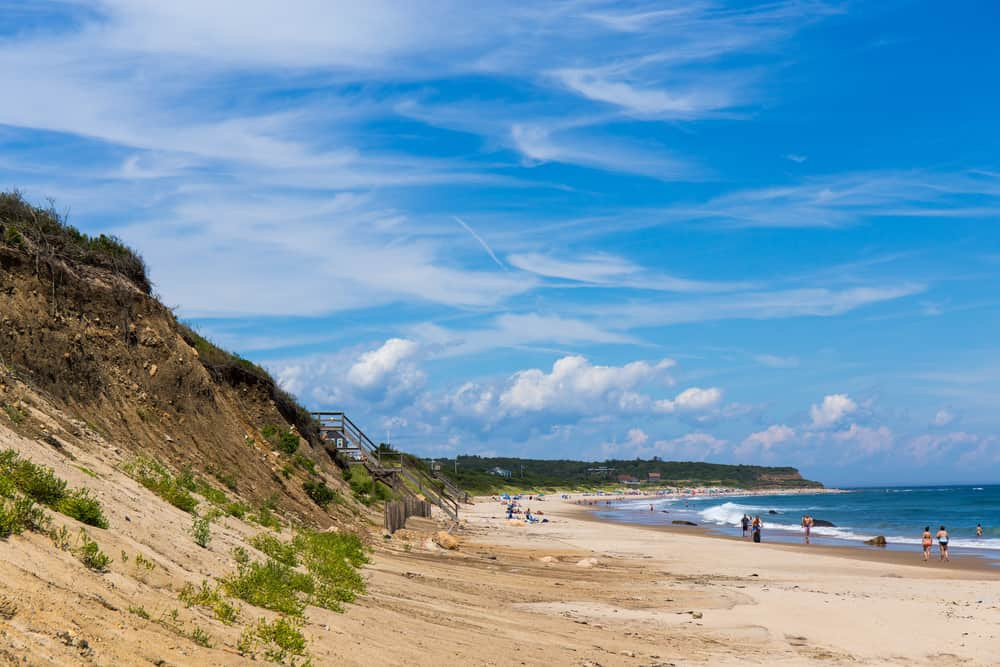 Beach View in Block Island Rhode Island