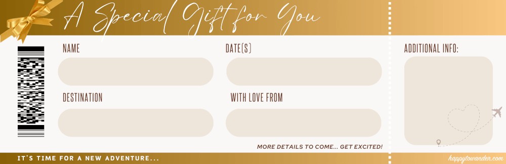 Boarding Pass Printable