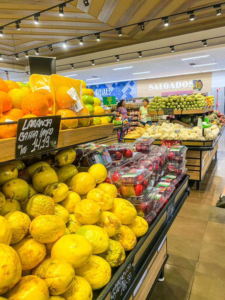 Grocery store in Foz do Iguaçu, Brazil