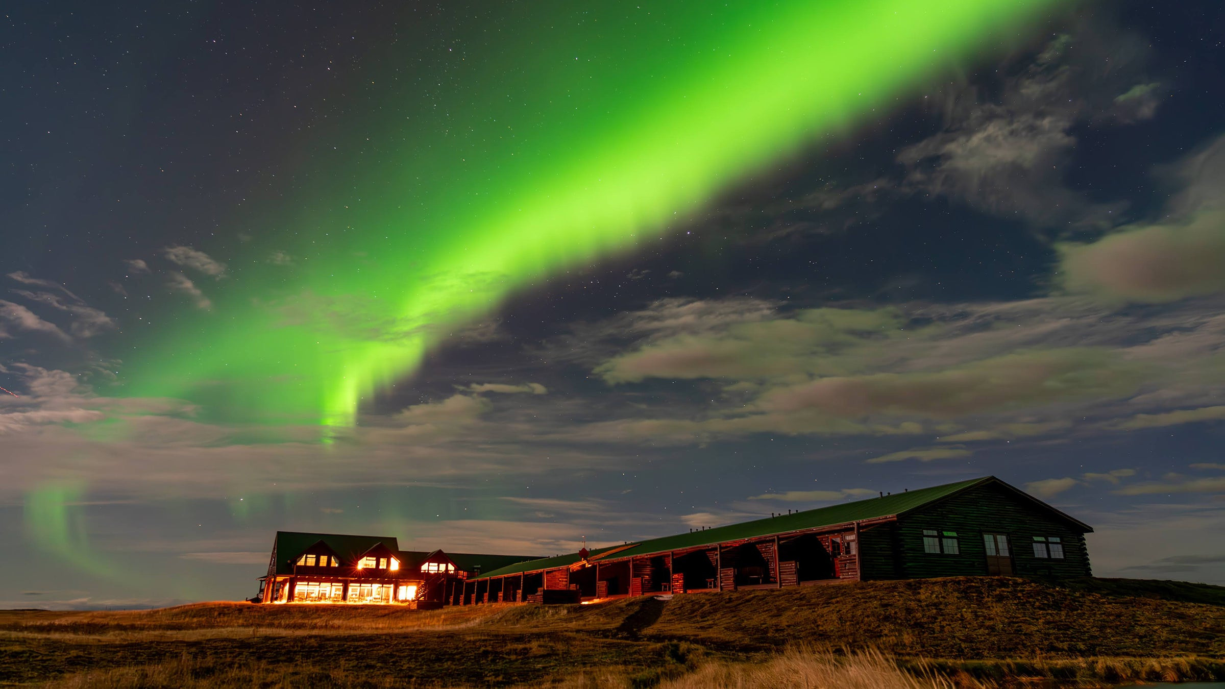 Northern Lights at Hotel Ranga