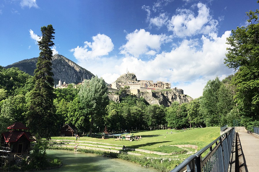 Fortifications of Briançon, a UNESCO World Heritage site, showcasing the historical architecture and strategic importance of the town