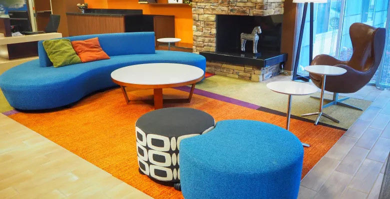 Interior of Fairfield Inn & Suites in Bristol Comfy Digs