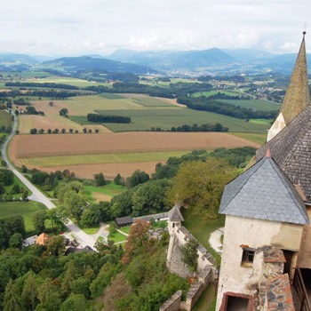 Castle Hochosterwitz Carinthia Austria View