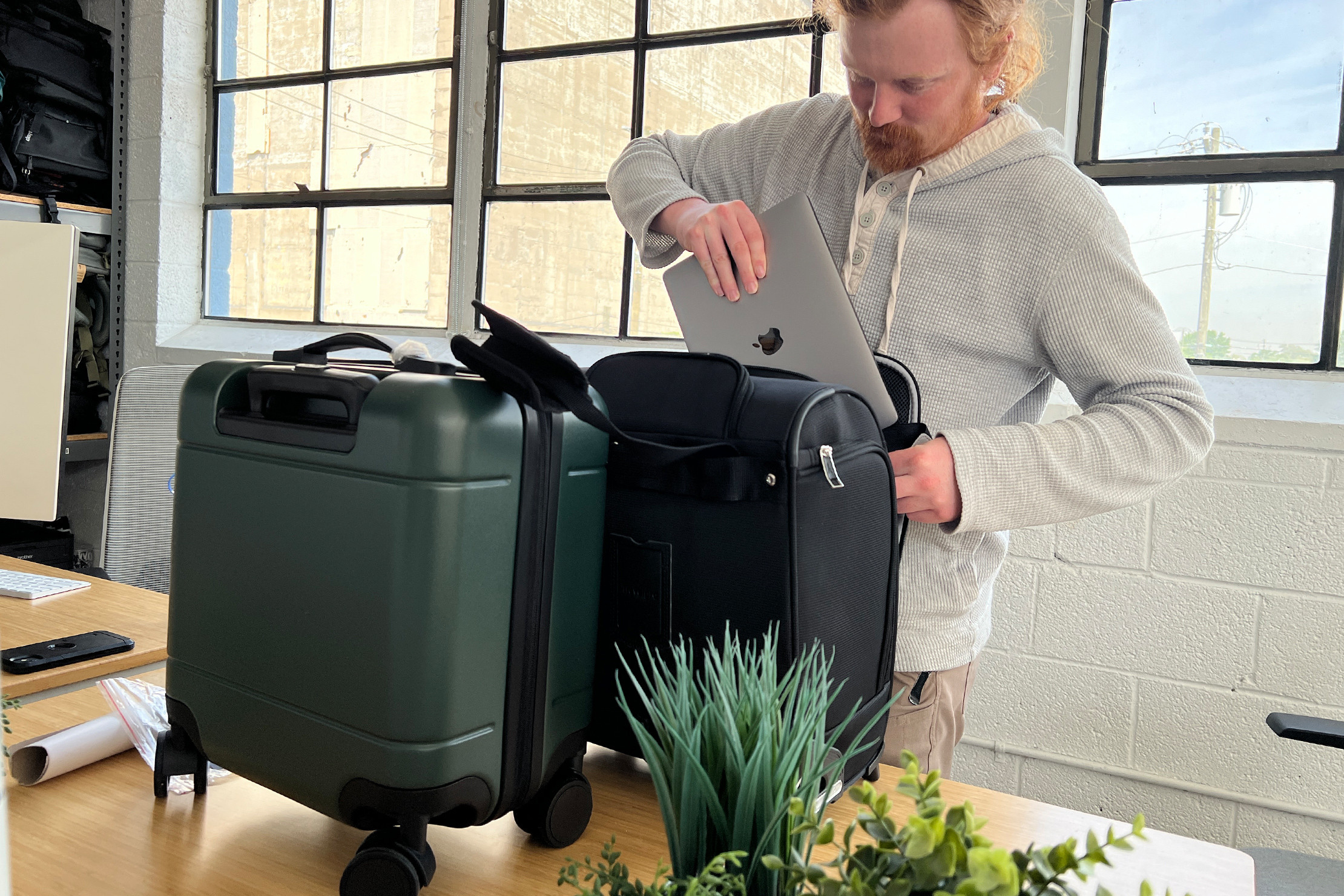 Testers wanted to see how well every bag handled a laptop.