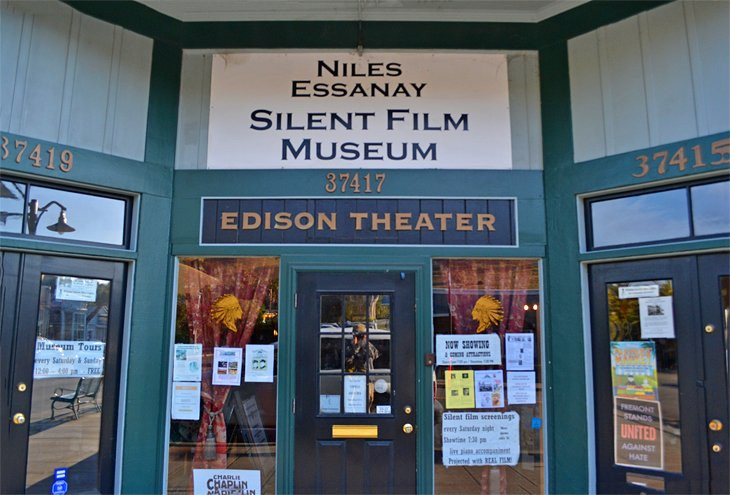 The Niles Essanay Silent Film Museum preserves artifacts from the silent-film era