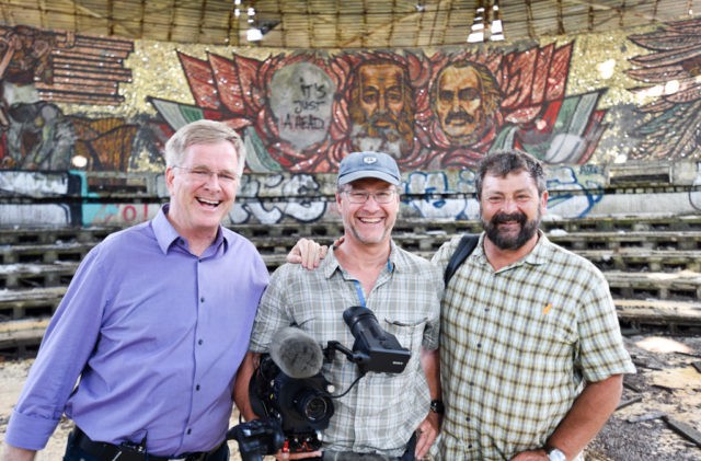 Travel TV production involves a team of skilled professionals