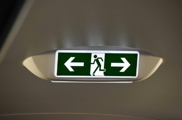 Know where the emergency exits are on the plane.