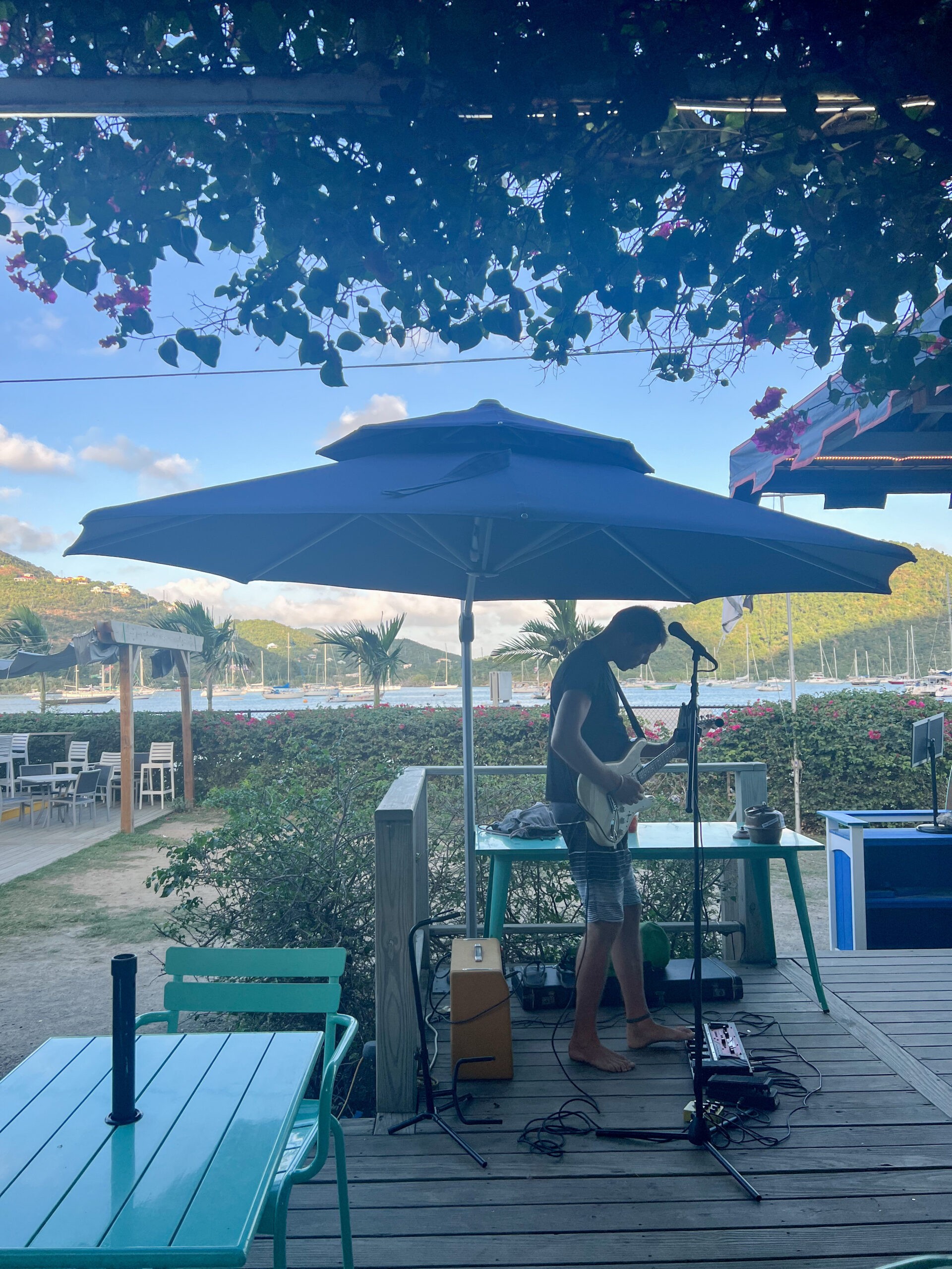 Live music at Surf Club Cantina St. John USVI.