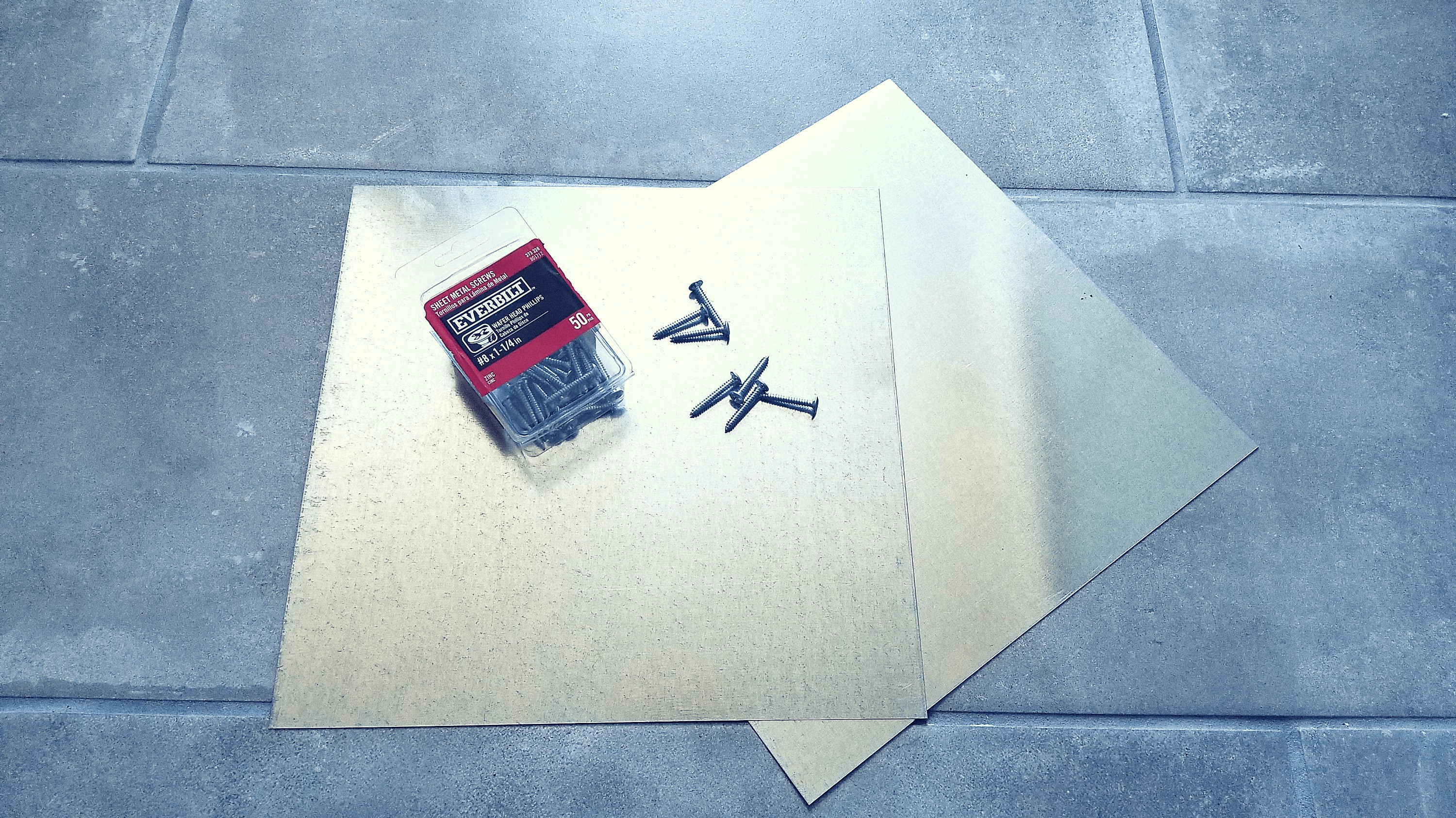 Sheet metal magnet board