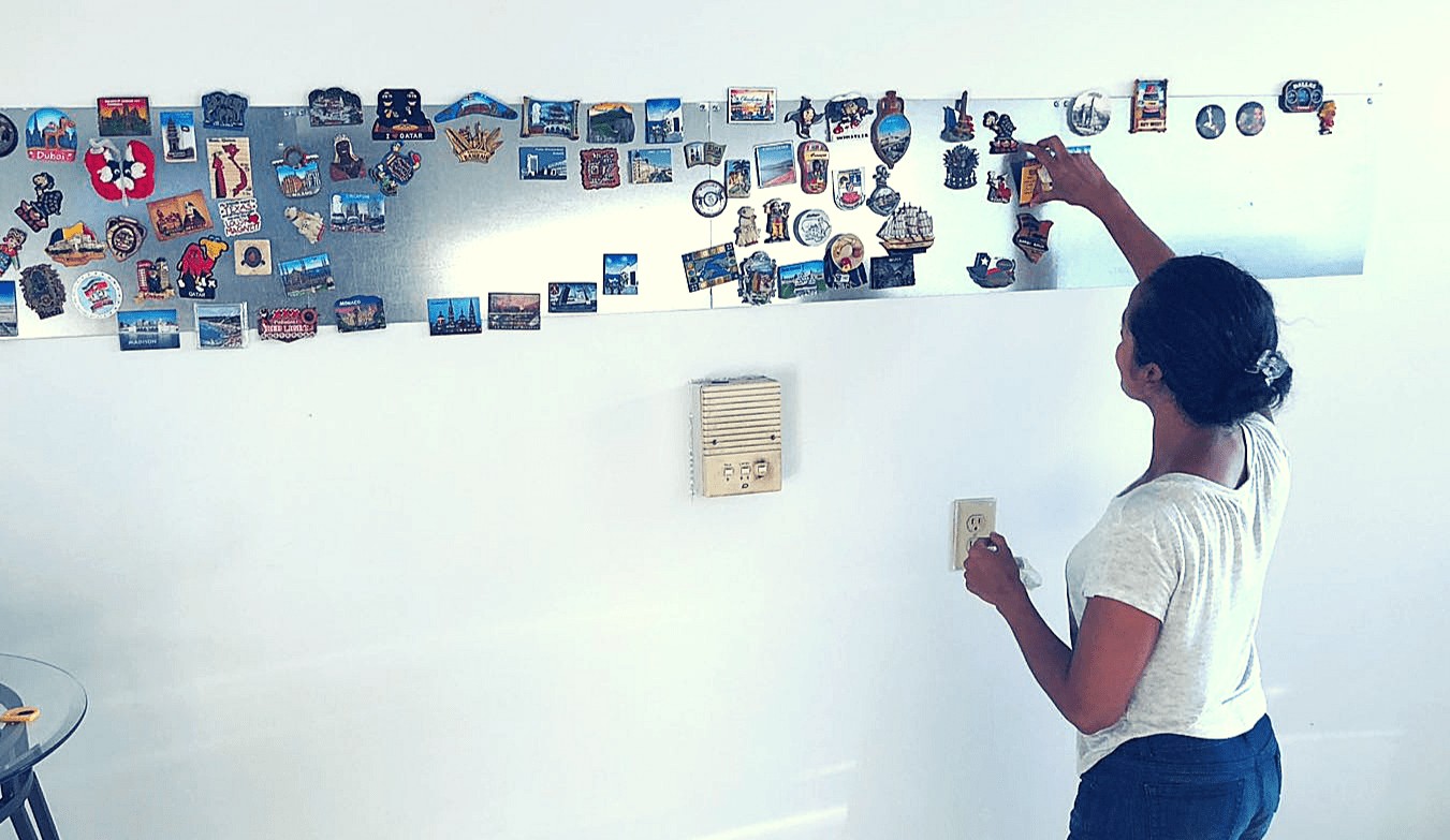 DIY magnet board