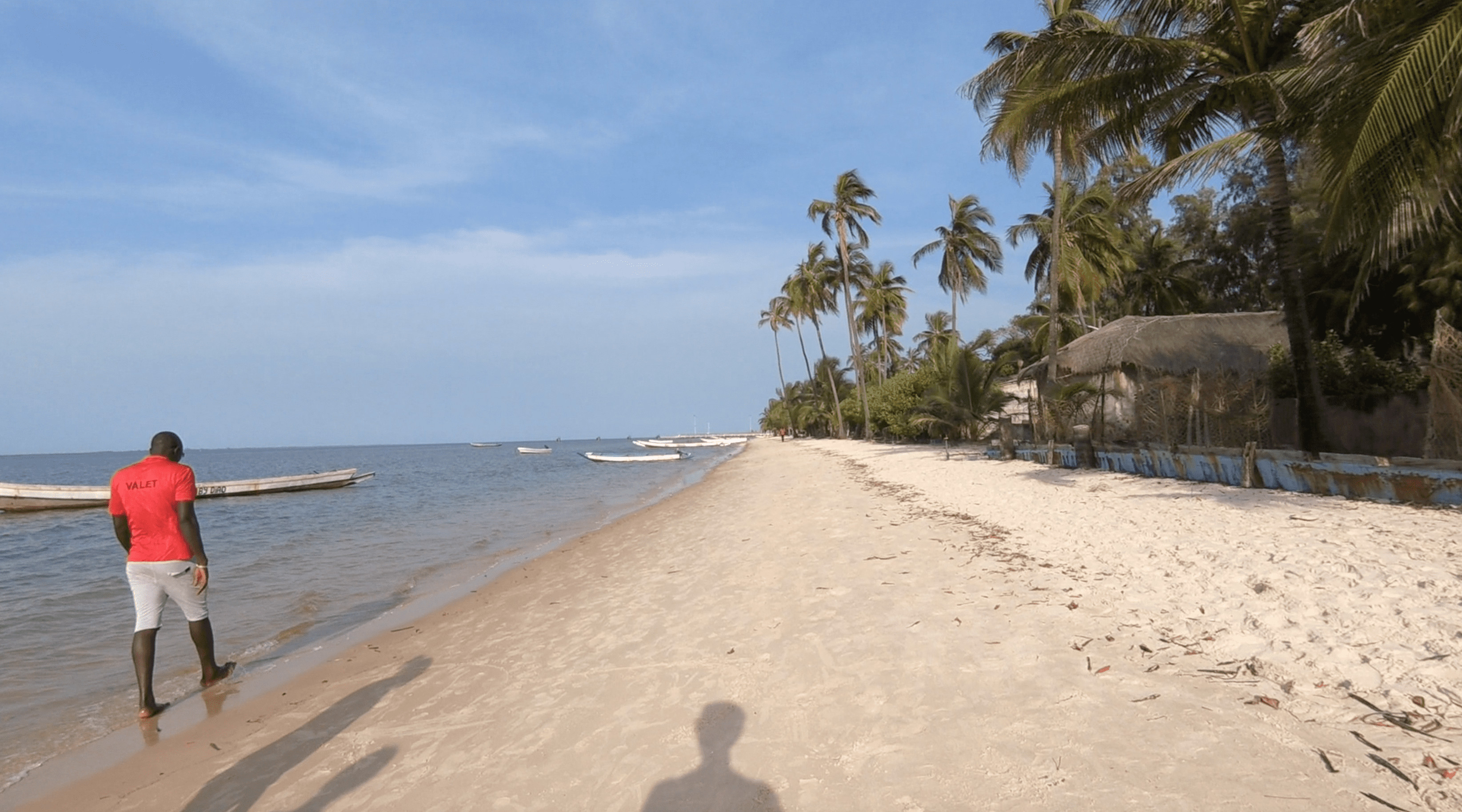 Carabane Island's serene beaches