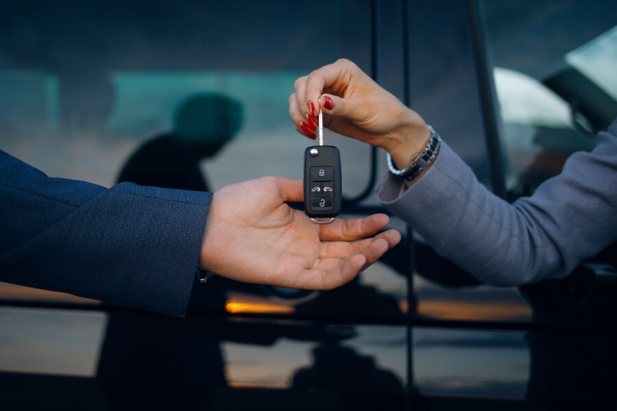 Car rental transaction