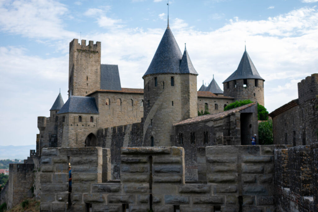 Towers of the Castle at Carcasonne