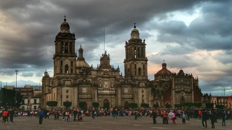 Mexico City historic center