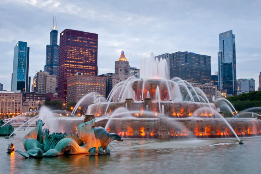 Buckingham Fountain at Grant Park