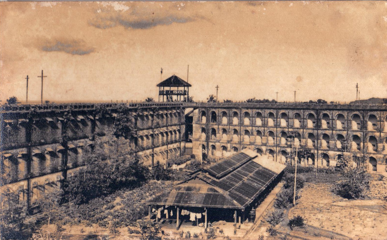 Cellular Jail in Port Blair showcases the colonial history and architecture of the Andaman Islands.