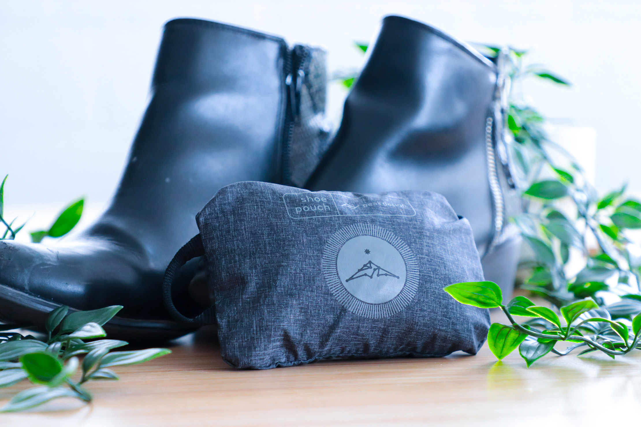 Peak Design Shoe Pouch usage compact