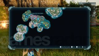 Palworld fast travel location on map