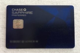Chase Sapphire Rewards Credit Card