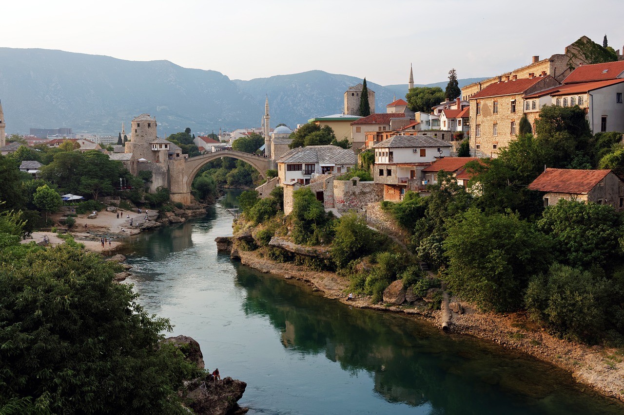 Old Bridge in Mostar, Bosnia and Herzegovina