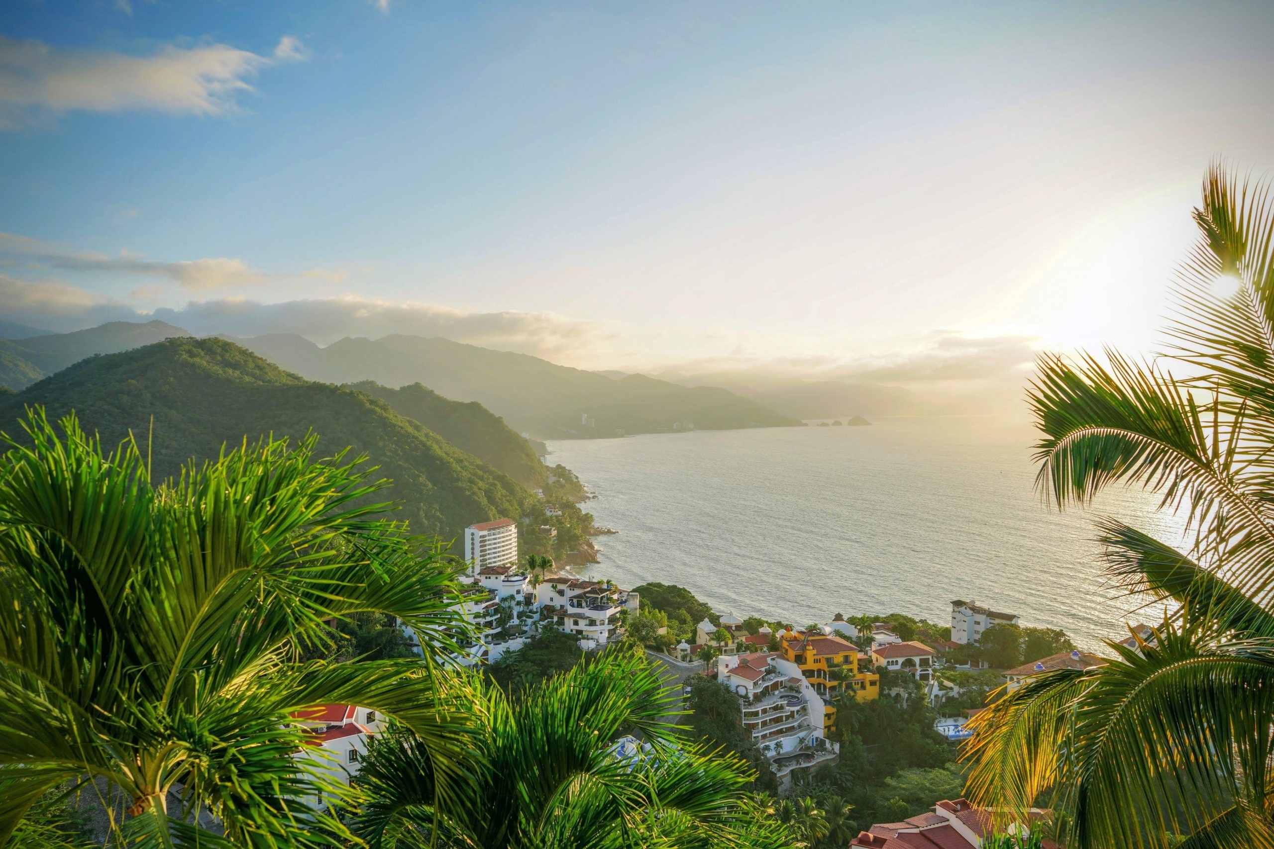 Puerto Vallarta aerial view