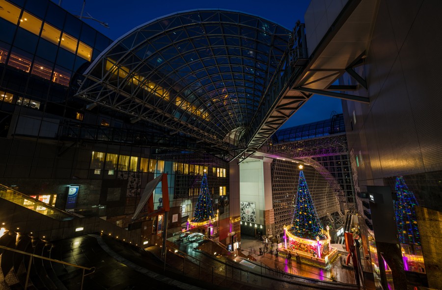 Christmas Kyoto Station Japan