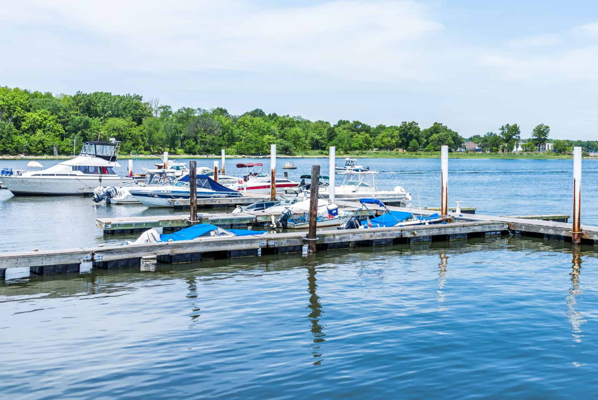 City Island with its charming boat docks