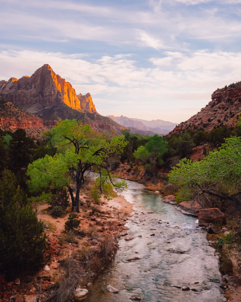 Zion National Park Scenic View